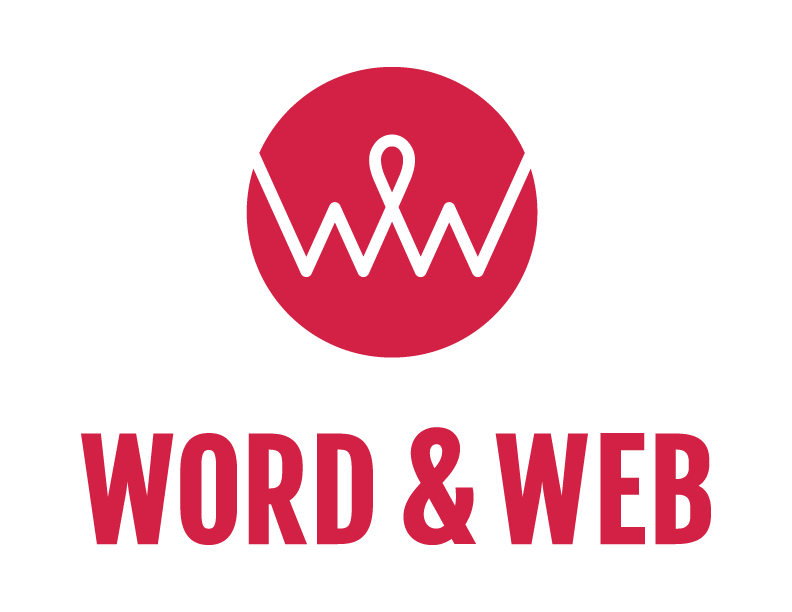 Word & Web logo and name